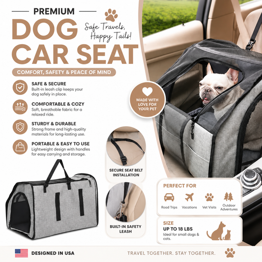 Portable Foldable Car Waterproof And Hard-wearing Pet Cage Waterproof Thickened Dog Mat Car Pet Mat